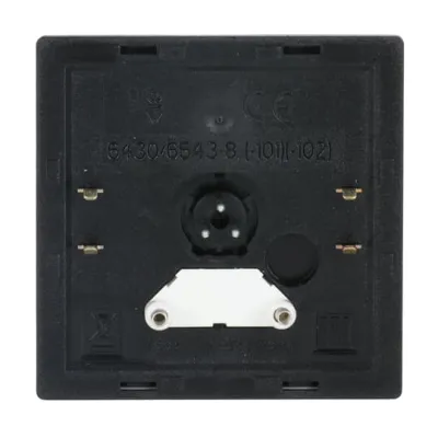 Busch-Jaeger Bedienelement 6543-83-101 | Schalter & Dimmer Taste | mit Glimmlampe | alusilber | Kunststoff | matt | IP20