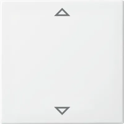 Busch-Jaeger 6430-914-102 | Jalousieschalter-Taste | Busch-balance SI | Symbol Pfeile | alpinweiß | einteilig
