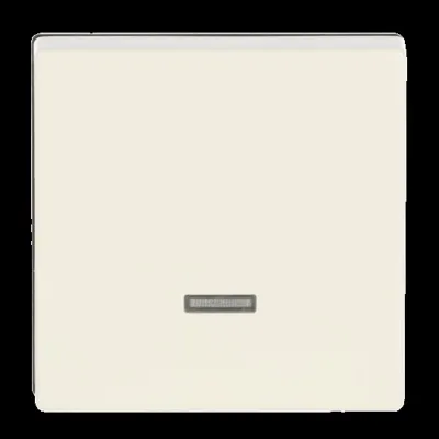 Busch-Jaeger Bedienelement 6543-82-101 | Schalter/Dimmer Wippe 1-fach | glänzend | Kunststoff | elfenbeinweiß