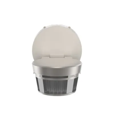 Busch-Jaeger Bewegungsmelder BW/A4.11-136 KNX | 280° Erfassungswinkel | Aufputz | 16m Reichweite | Edelstahl