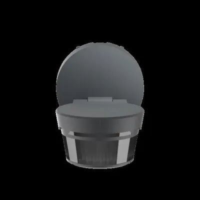 Busch-Jaeger Bewegungsmelder 6251/28-135-WL | 280° Wireless | IP55 | Aufputz | Bluetooth | 230V | Anthrazit