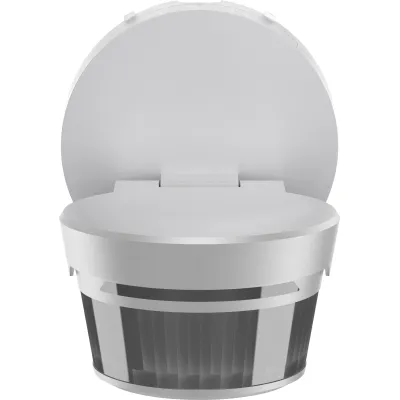 Busch-Jaeger Bewegungsmelder 6851/9-133 | Aufputz | 90° PIR Sensor | IP55 | Bluetooth | 230V | Pro Serie | Alusilber