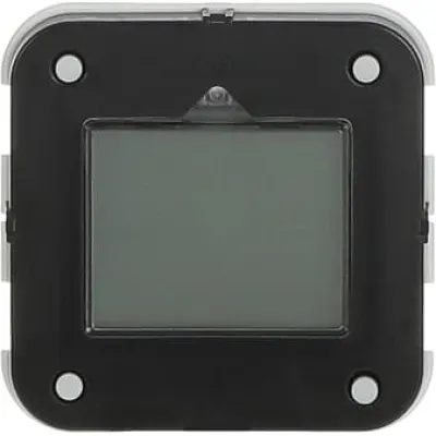 Busch-Jaeger 6456-101 Jalousie-Timer Unterputz | Zeitschaltuhr mit Astroprogramm | schwarz glänzend