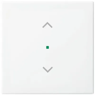 Busch-Jaeger Wippe 1-fach 6232-10-914 | Jalousie Symbol | KNX | free@home | alpinweiß | glänzend | Kunststoff