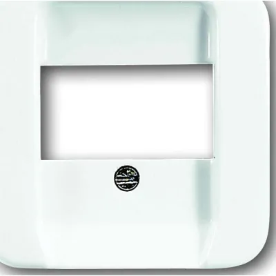 Busch-Jaeger Zentralscheibe 1762-214-506 | Abdeckung Telefonsteckdose TDO | Reflex SI | alpinweiß | Kunststoff