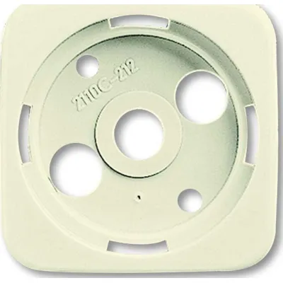 Busch-Jaeger Zentralscheibe 2110 C-212 | Drehdimmer Abdeckung Unterputz | Thermoplast | IP20 | glänzend | weiß