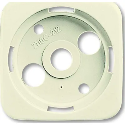 Busch-Jaeger Zentralscheibe 2110 C-212 | Drehdimmer Abdeckung Unterputz | Thermoplast | IP20 | glänzend | weiß