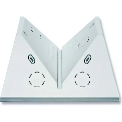 Busch-Jaeger Decken-/Eckadapter 6868-204 | Bewegungsmelder Zubehör | Eck-Adapter für Busch-Wächter 220/280 | alpinweiß