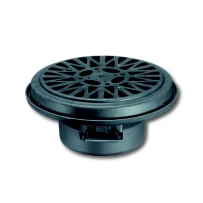 Busch-Jaeger Feuchtraum-Lautsprecher 8224 EB | 5" Einbaulautsprecher | 7W RMS | 16 Ohm | IP20 | Kunststoff | Grau