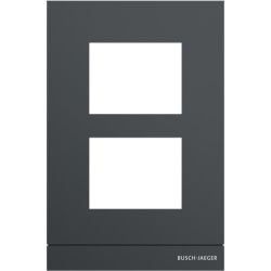 Busch-Jaeger Frontplatte 41392CF-B-03 Audio 1/2
