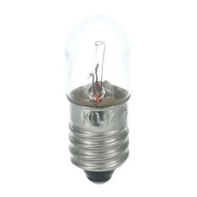 Busch-Jaeger Glimmlampe 8342 | E10 Sockel | 12V 1,5W | für Lichtsignale | passend für UP-Einsätze 2661 U/W