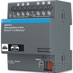 Busch-Jaeger Heizungsaktor 6-fach REG 6254/0.6
