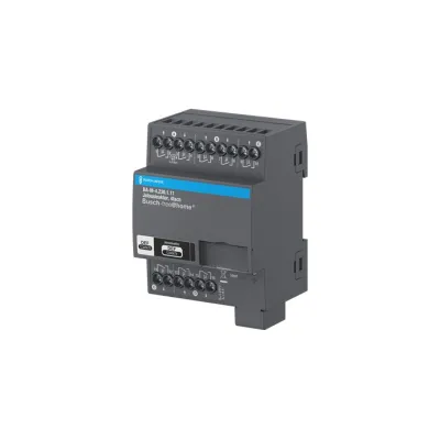 Busch-Jaeger Jalousieaktor BA-M-4.230.1.11 | 4-fach | 230V | REG | potentialfrei | free@home | LED-Anzeige | IP20