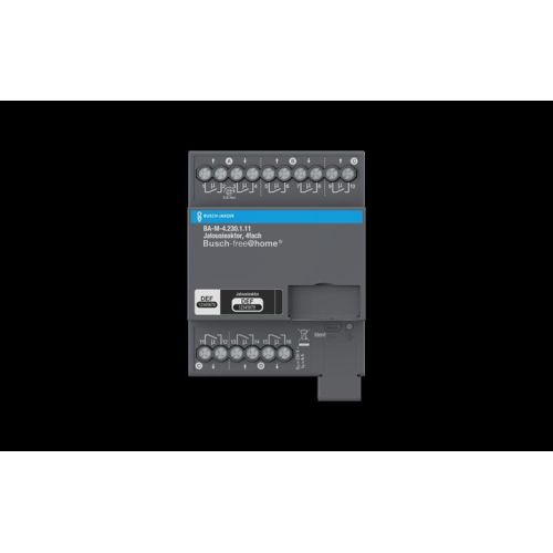 Bild: Busch-Jaeger Jalousieaktor BA-M-4.230.1.11 4fach 230 V REG