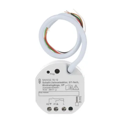 BUSCH-JAEGER Jalousieaktor SAH/U2.16.12 | KNX Unterputz | 2-fach | 230V | 6A | IP20 | Jalousiesteuerung