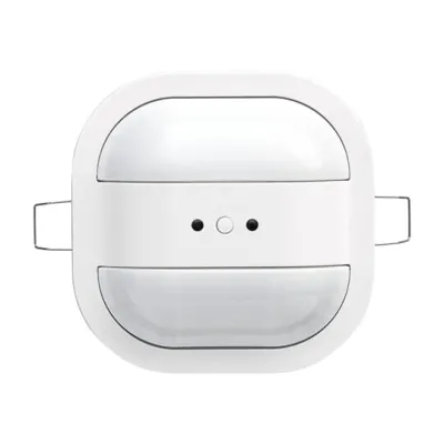 Busch-Jaeger Präsenzmelder KNX 6131/31-24 | Aufputz | 360° Erfassung | 12 m Reichweite | 4 Kanäle | studioweiß matt