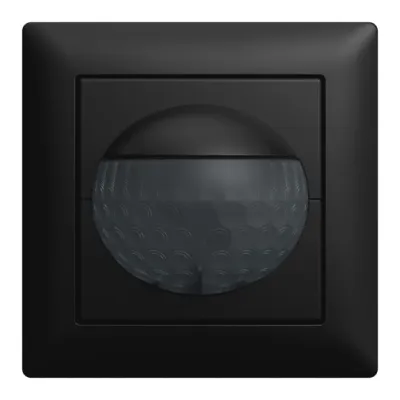 BUSCH-JAEGER Bewegungsmelder 62764 UJ-915-WL | Unterputz | 180° PIR-Sensor | Schwarz | 2,2m Montagehöhe