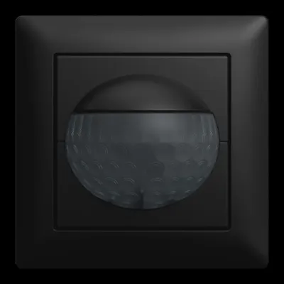 BUSCH-JAEGER Bewegungsmelder 62764 UJ-915-WL | Unterputz | 180° PIR-Sensor | Schwarz | 2,2m Montagehöhe