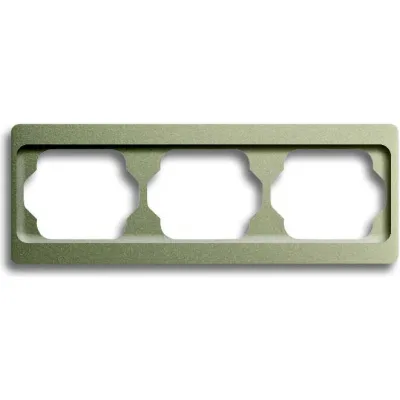 Busch-Jaeger Abdeckrahmen 3-fach 1723 KA-260 | Unterputz | waagerecht | Aluminium matt | alpha exclusive | palladium