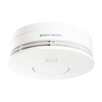 Busch-Jaeger Rauchmelder 6833/01-84 ProfessionalLINE | vernetzbar | 10 Jahre Batterie | VdS Q-Label | studioweiß