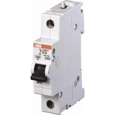 ABB Leitungsschutzschalter S202P-B10 2CDS282001R0105 | 2-polig | B-Charakteristik | 10A | 400V | 25kA | IP20 | AC/DC