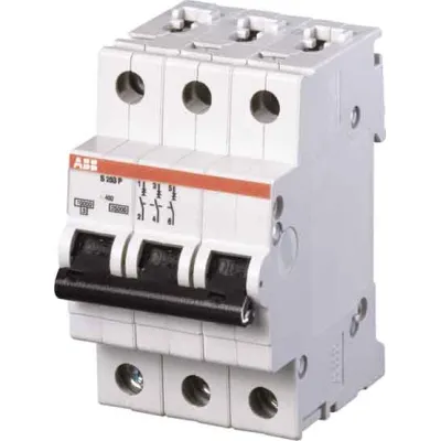 ABB Sicherungsautomat S203P-K16 | 2CDS283001R0467 | 3-polig | 16A | K-Charakteristik | 400V AC | 25kA | IP20