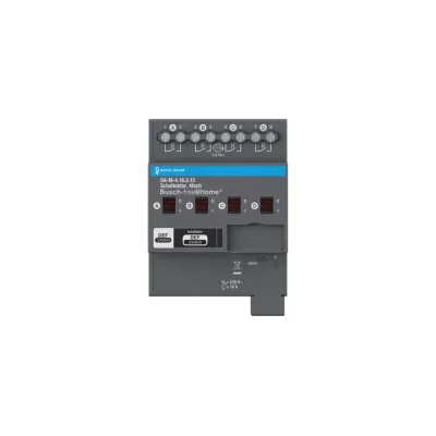 Busch-Jaeger Schaltaktor SA-M-4.16.2.12 | 4-fach 16A REG | free@home | 230V | 4TE | 2500W | potenzialfrei | IP20