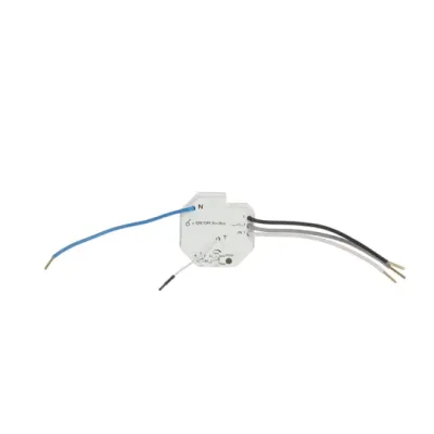 Busch-Jaeger Schaltaktor 1-fach WaveLINE 6701-101 | Funkempfänger 868 MHz | Unterputz | 230V AC | IP20 | weiß