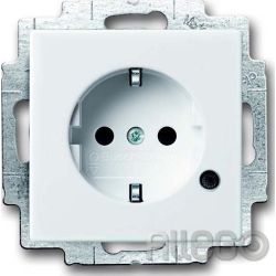 Busch-Jaeger SCHUKO(R) Steckdosen-Eins. m. LED Kontr 20 EUCBL-84