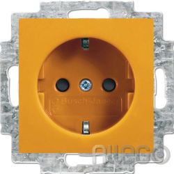 Busch-Jaeger SCHUKO Steckdosen-Einsatz orange 20 EUCB-14-914