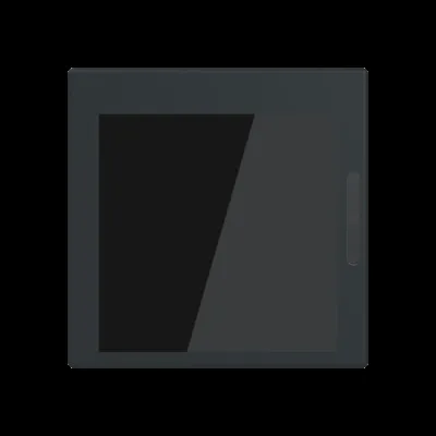 Busch-Jaeger Touchpanel SD/U12.55.11-825 | KNX & free@home | 2,4" IPS | Unterputz | Helligkeits- & Temperatursensor