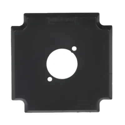 Busch-Jaeger Sockel 1714 | XLR-Einbaubuchse Serie D | Unterputz | Kunststoff Thermoplast | matt | anthrazit RAL 7021