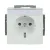 Bild: Busch-Jaeger Steckdose SCHUKO 20 EUN-884 | Unterputz | Beschriftungsfeld | 16A 250V | IP20 | studioweiß matt