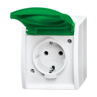 Busch-Jaeger Steckdose SCHUKO 20 EWN-13-54 alpinweiß