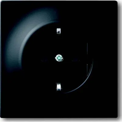 Busch-Jaeger SCHUKO Steckdose | Unterputz | 16A | schwarz matt | erhöhter Berührungsschutz