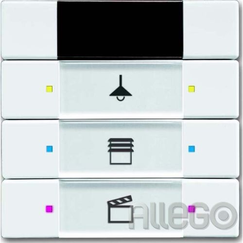 Bild: Busch-Jaeger Tastsensor 3/6fach mit Infrarot 6129/01-84