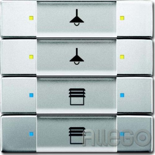 Bild: Busch-Jaeger Tastsensor 4/8fach Multifunktion 6127/02-866