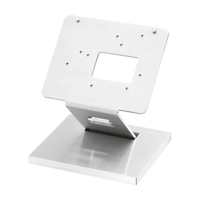 Busch-Jaeger Tischständer 83506 | Tischfuß für Welcome-Panel, free@home 7" Panel | rutschfest | Aluminium | silber