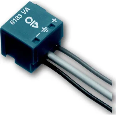 Busch-Jaeger Überspannungsschutzklemme 6183 VA | KNX 2-polig | Anschlussklemme | Feinschutz EIB-Bus | -5 bis +45 °C