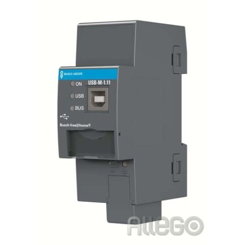 Bild: BUSCH-JAEGER USB-M-1.11 REG-Schnittstelle USB Busch-free@home