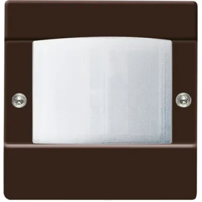 Busch-Jaeger Bewegungsmelder 6800-31-102C | Unterputz Sensor 180° | Allwetter 44 | IP44 | braun | 15 m Reichweite