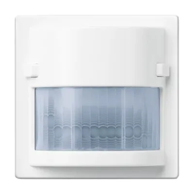 Busch-Jaeger Bewegungsmelder 6122/02-84 | KNX UP Sensor Komfort II | 180° Multilinse | Unterputz | IP20 | studioweiß