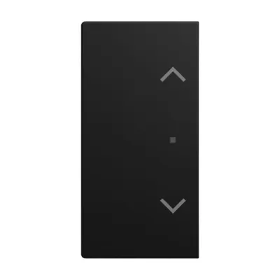 BUSCH-JAEGER Tastwippe 2-fach 6232-20-915 | KNX free@home | Jalousie Symbol | Busch-balance SI | matt schwarz