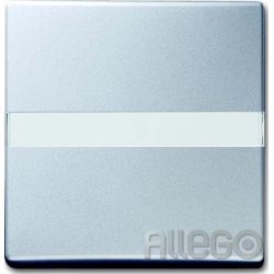 Busch-Jaeger Wippe alusilber Aus,Wechsel,m.Beschr 2106 N-33