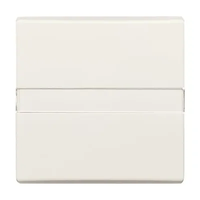 Busch-Jaeger Wippe 2106 N-32 | Schalterabdeckung Allwetter 44 | Beschriftungsfeld | UP-Aus-Wechselschalter | IP44 | Weiß