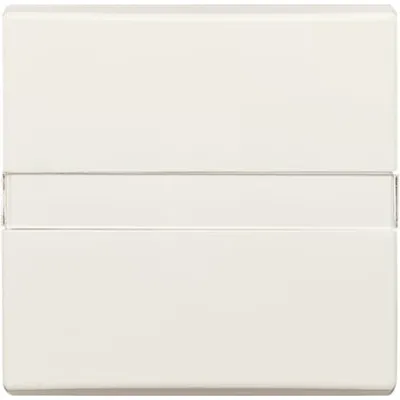 Busch-Jaeger Wippe 2106 N-32 | Schalterabdeckung Allwetter 44 | Beschriftungsfeld | UP-Aus-Wechselschalter | IP44 | Weiß