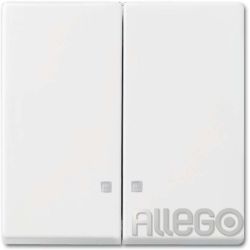 Busch-Jaeger Wippe f. Serienkontrollschalter 2505K-914 Busch Balance SI alpinwei