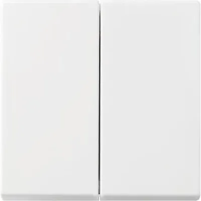 Busch-Jaeger Wippe Serienschalter 2505-914 | Abdeckung UP-Schalter/Taster | Thermoplast glänzend | alpinweiß