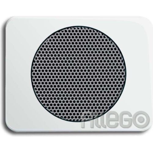 Bild: Busch-Jaeger Zentralscheibe alabast./ws f.EB-Lautsprech 8253-24G