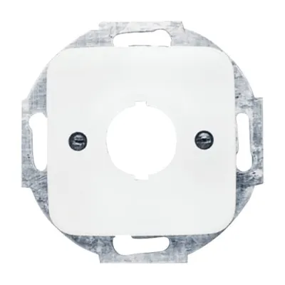 Busch-Jaeger Zentralscheibe 2534-214 | Abdeckung 19mm | Reflex SI | Schraubbefestigung | Kunststoff | alpinweiß